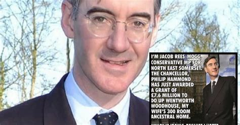 Jacob Rees-Mogg meme claiming MP profits from £7.6m Wentworth Woodhouse ...