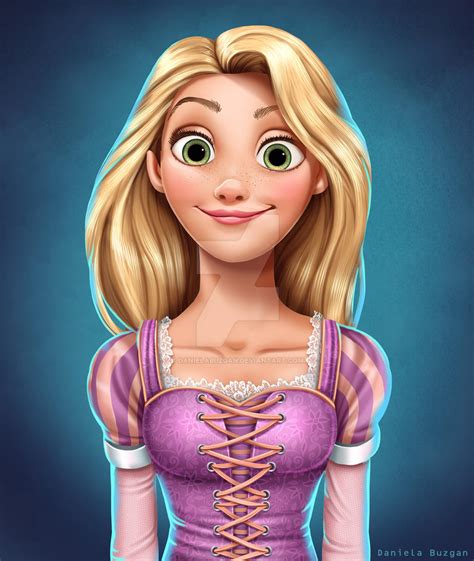 Rapunzel FanArt by DanielaBuzgan on DeviantArt