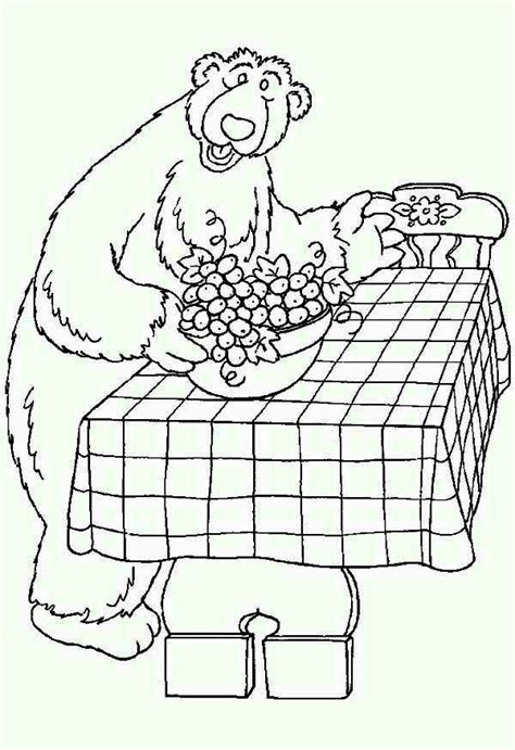 Bear in the Big Blue House Coloring Pages - Fun and Creative Activities for Kids