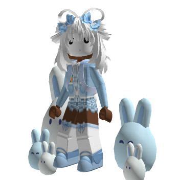 Roblox Avatar | Cute bunny, Roblox, Smurfs