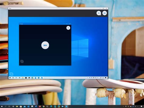 How to share your screen during a Skype call on Windows 10 | Windows ...