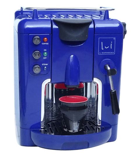Wonderchef Lui L'Espresso Coffee Machine-Blue with Free Coffee Capsules (30 nos.) Price in India ...