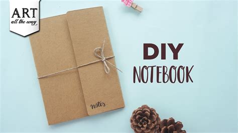 DIY Notebook | Handmade Notebook - The Crafter Connection