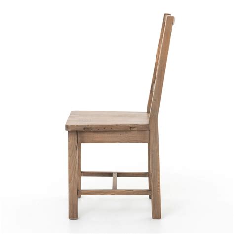 Coastal Rustic Solid Wood Dining Room Chair | Zin Home