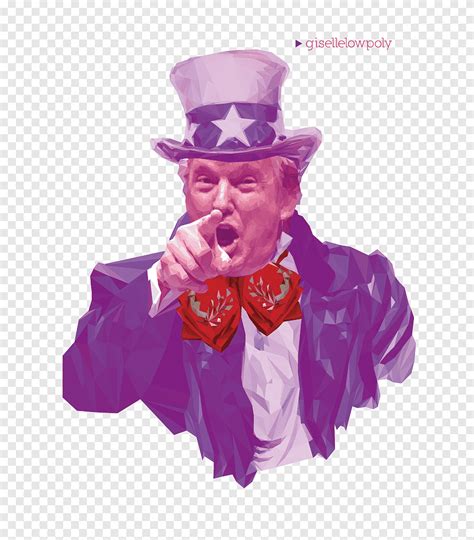 Free download | Donald Trump United States Uncle Sam Graphic Designer, donald trump, purple ...