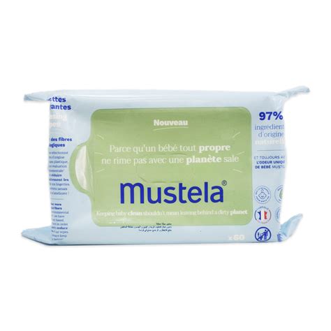 MUSTELA BABY CLEANSING WIPES 60 PCS – Pharmazone