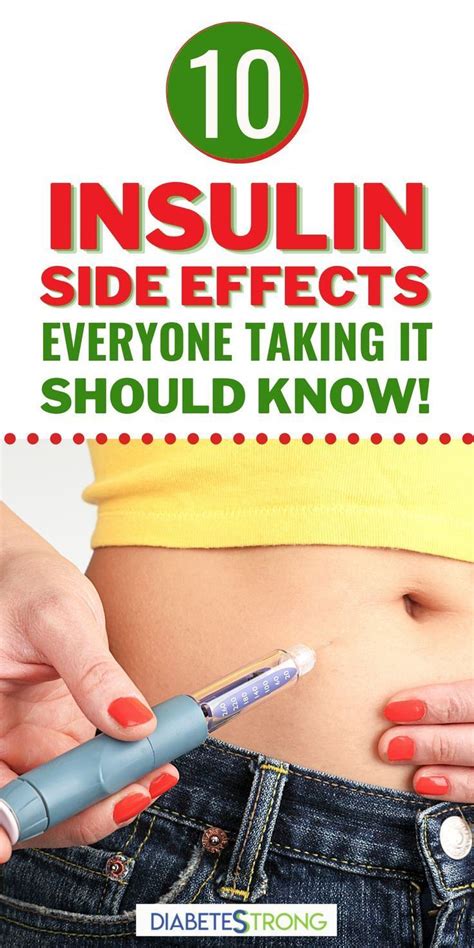 10 insulin side effects everyone taking it should know – Artofit