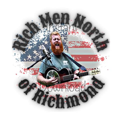 Rich Men North of Richmond T-shirt PNG Instant Download , Rich Men ...