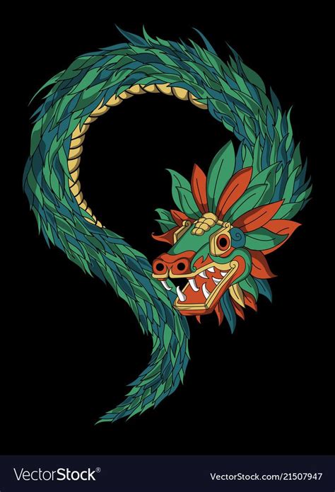 quetzalcoatl aztec god. Download a Free Preview or High Quality Adobe Illustrator Ai, EPS, PDF ...