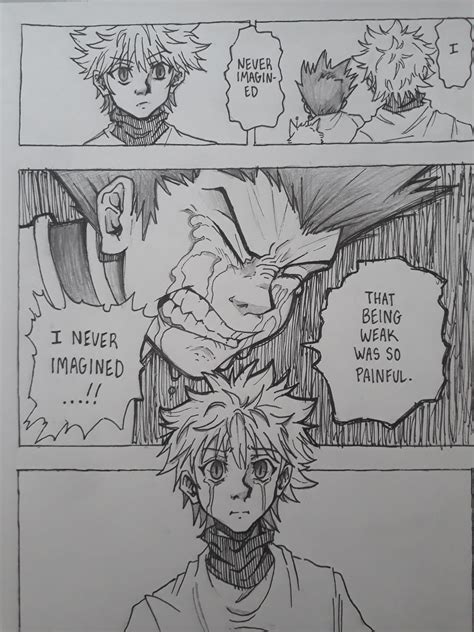 I did another redraw of a panel from the manga! I almost cried myself, drawing this heart ...