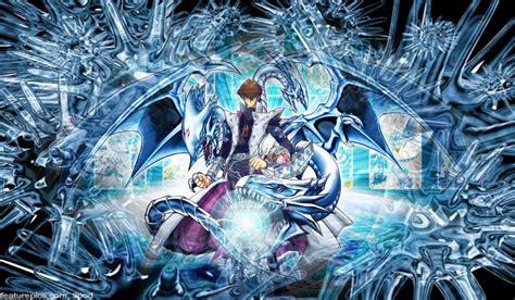 Seto Kaiba Blue Eyes White Dragon background | White dragon, Seto, Yugioh