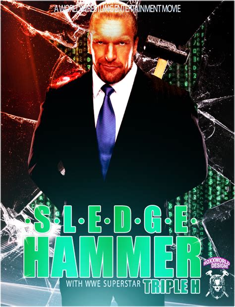 Triple H - Sledge Hammer - WWE by roXx81 on DeviantArt