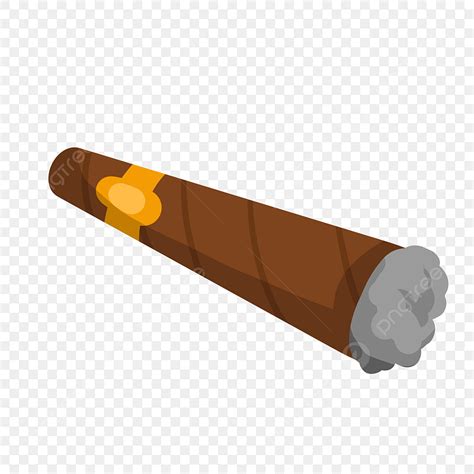 Cigar Clipart Transparent PNG Hd, Simple Opened Cigar, Cigar, Cartoon, Decorative PNG Image For ...