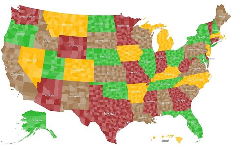 The Least Populated US Counties - WorldAtlas