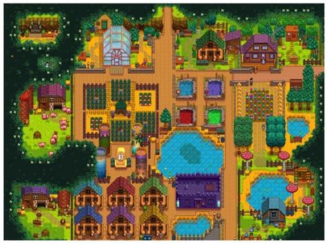 20 Most creative Stardew Valley farm layouts | Pocket Gamer