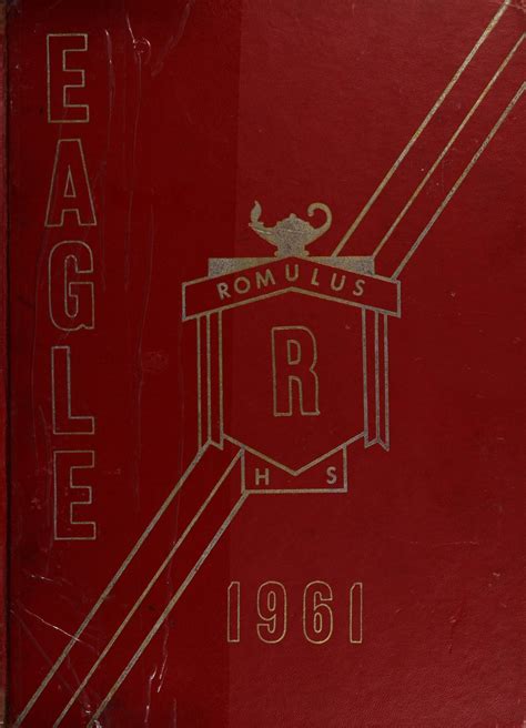 1961 yearbook from Romulus High School from Romulus, Michigan