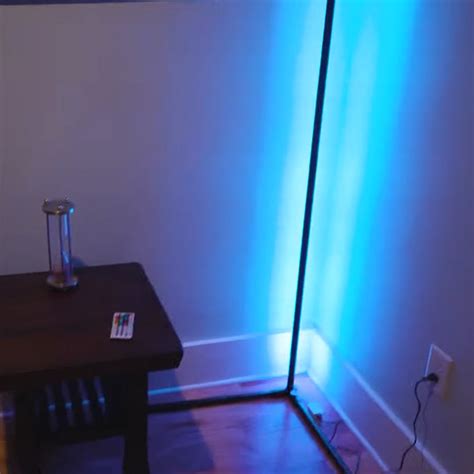 DIY LED Corner Floor Lamp Kit - Maker Pipe