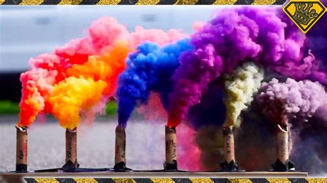 How To Make Colored Smoke | Colored smoke, Color smoke bomb, Smoke bomb