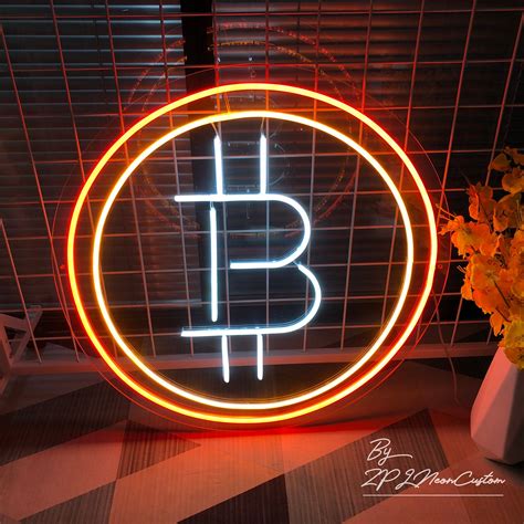 Bitcoin LED Neon Sign Custom Neon Sign Wall art Decorazione | Etsy