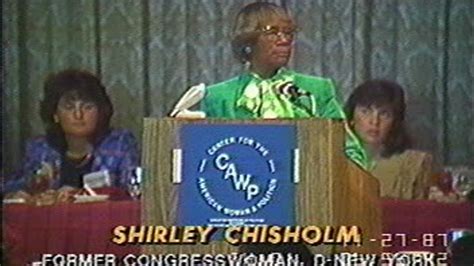 1972 Shirley Chisholm Presidential Campaign Announcement | C-SPAN.org