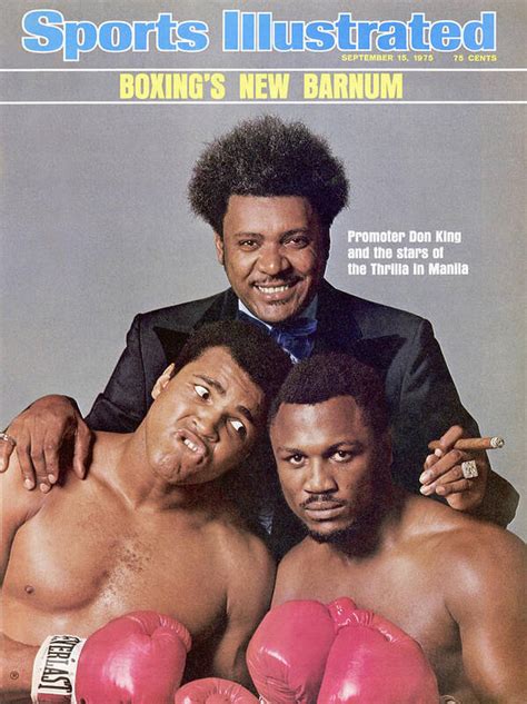 Don King, Muhammad Ali, And Joe Frazier Sports Illustrated Cover Poster ...