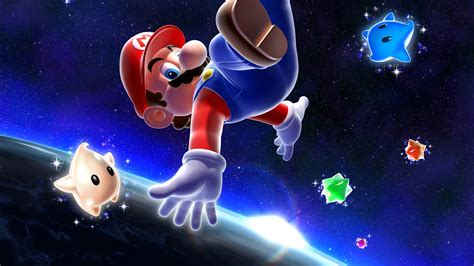 Download Video Game Super Mario Galaxy HD Wallpaper