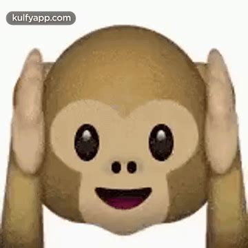 Monkey Emoji.Gif GIF - Monkey emoji Monkey Emoji - Discover & Share GIFs