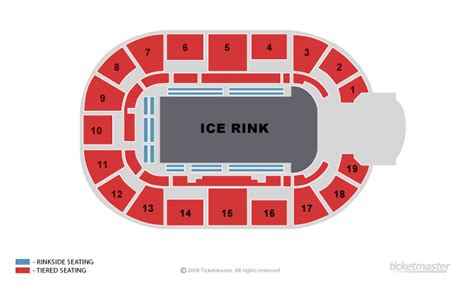 Disney On Ice presents Dream Big Seating Plan - Motorpoint Arena Nottingham