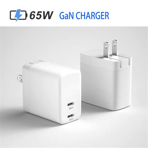 65W GaN Tech Fast Charger Pd65W Quick Charger 3 Ports/3 Ports Type-C ...