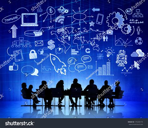 Business Meeting Table Infographic Stock Photo 175340174 | Shutterstock