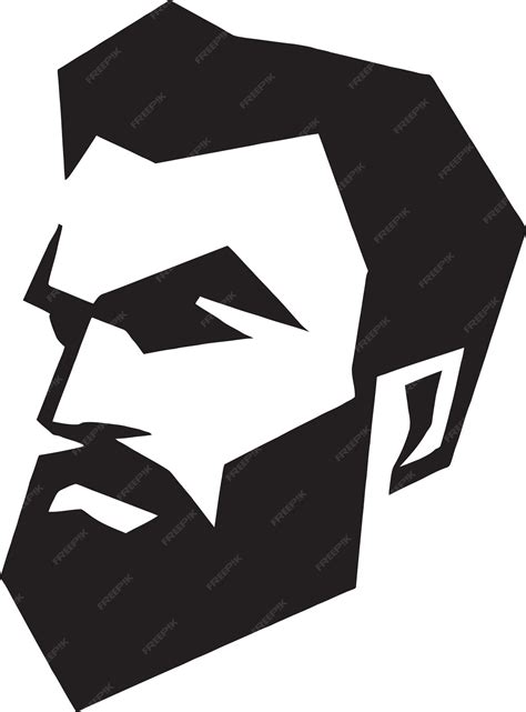 Premium Vector | Noble Man Face Vector Illustration for Noble Brands