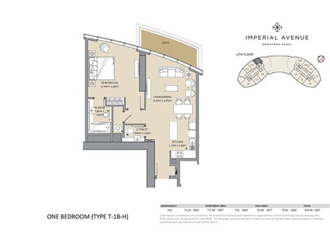 Floor Plans | Imperial Avenue at Downtown Dubai by Shapoorji Pallonji