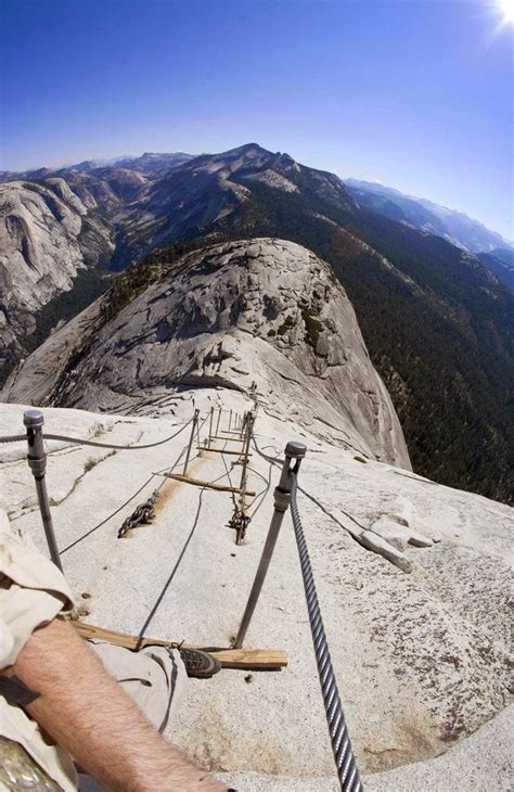 Half Dome Cables Yosemite National Park