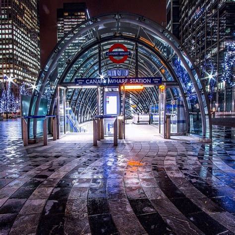 CANARY WHARF TUBE STATION | CANARY WHARF | TOWER HAMLETS | LONDON ...