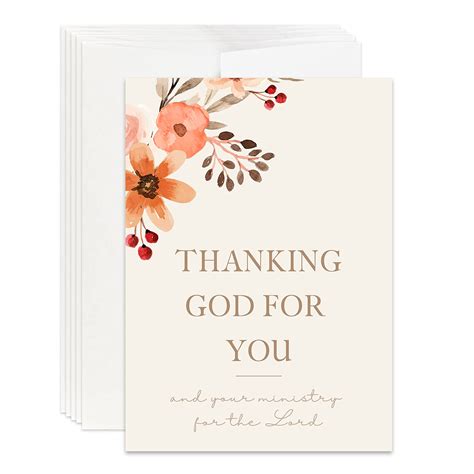 Pastor Appreciation Cards