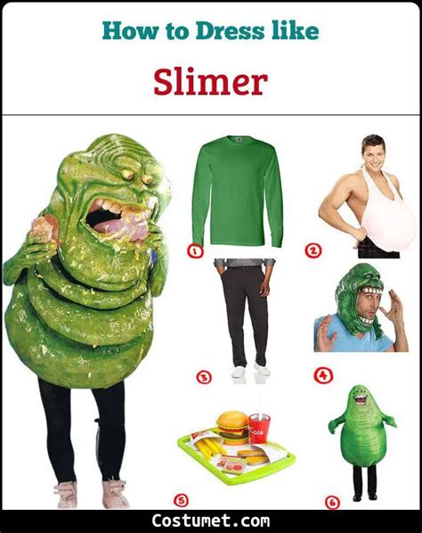 Ghostbuster's Slimer Costume for Halloween