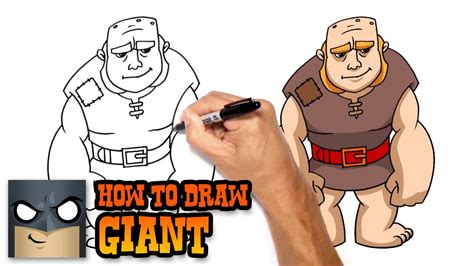 How to Draw Giant | Clash of Clans - YouTube