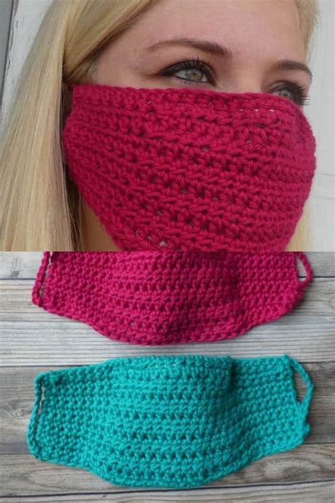 20 Easy to Make Crochet Face Mask Patterns - Crochet Life