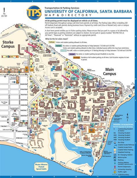 UCSB Campus Map | Cadeaux à Faire Soi Même | Pinterest