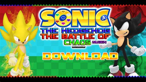 Sonic Battle Of Chaos MUGEN Download - mugen fenix