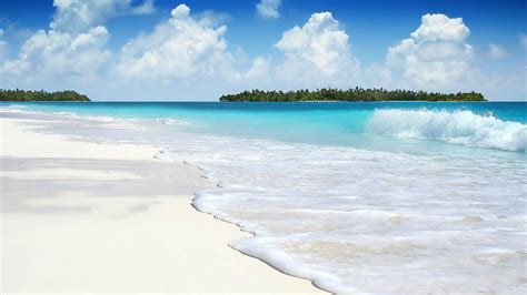 White Sand Beach Wallpapers - Top Free White Sand Beach Backgrounds - WallpaperAccess