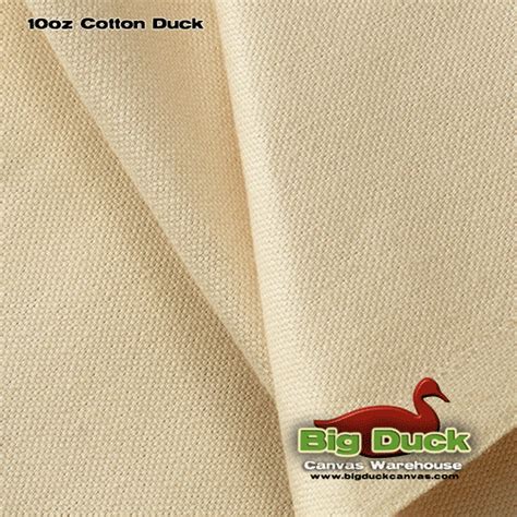 Pure Cream 10oz Cotton Duck Cloth - Cotton Canvas By The Yard - Big ...