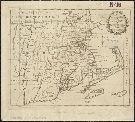 A new and accurate map of the colony of Massachusets Bay, in North ...