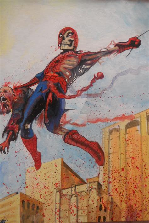 MARVEL ZOMBIES SPIDERMAN by BUMCHEEKS2 on DeviantArt