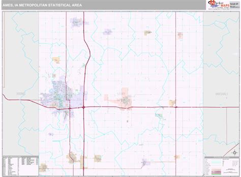 Ames Metro Area, IA Maps