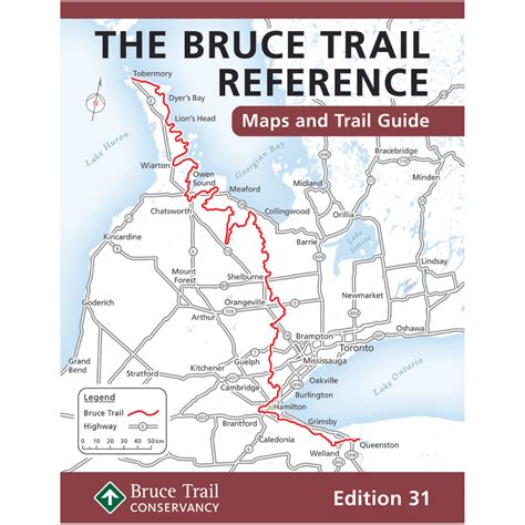 Maps: Bruce Trail Reference Guide - Ed 31 | Bruce Trail Conservancy