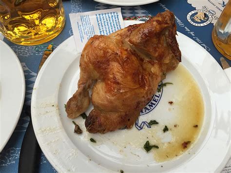 Awesome Food at Oktoberfest in Munich Germany, Meat & More