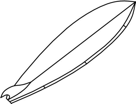 Surfboard Clipart Black And White | Free download on ClipArtMag