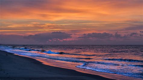 Rainbow Sunset Ocean Isle Beach Photo by Dwayne Schmidt