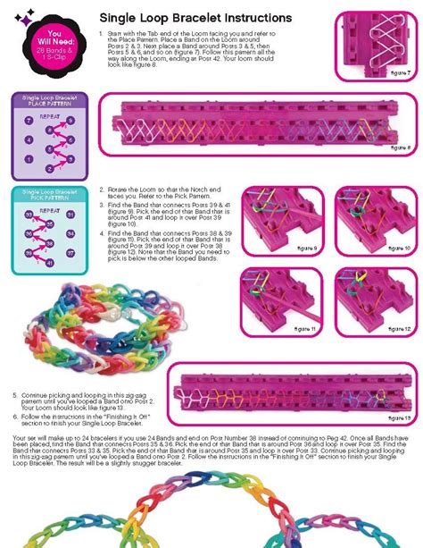 Pin by Cheryl Geiger on RAINBOW LOOM: Looms | Loom bands, Rainbow loom ...